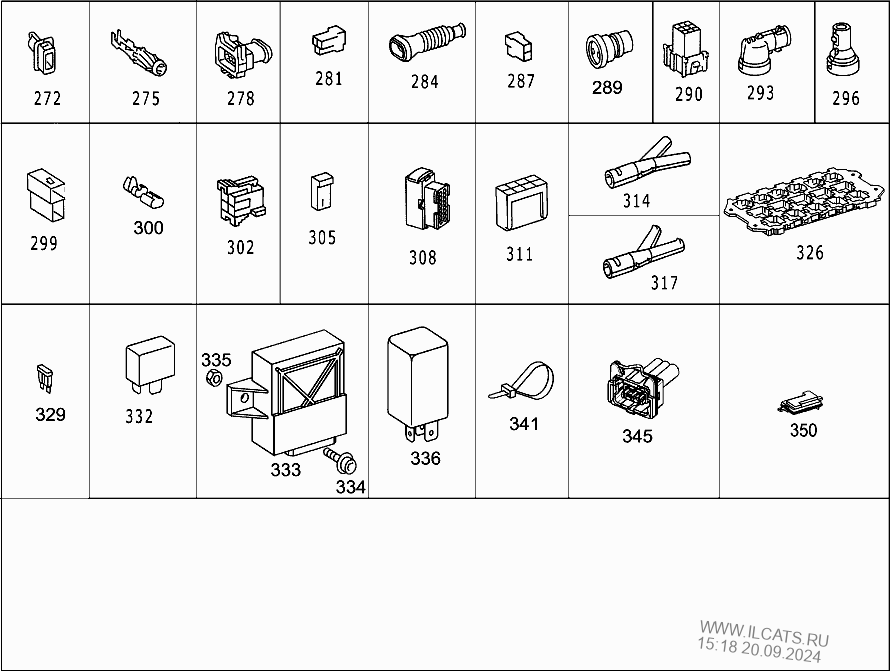 Parts contact