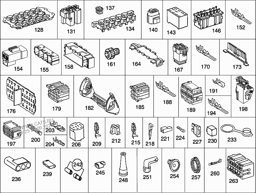 Parts contact