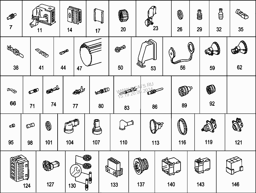 Parts contact