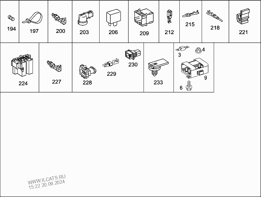 Parts contact