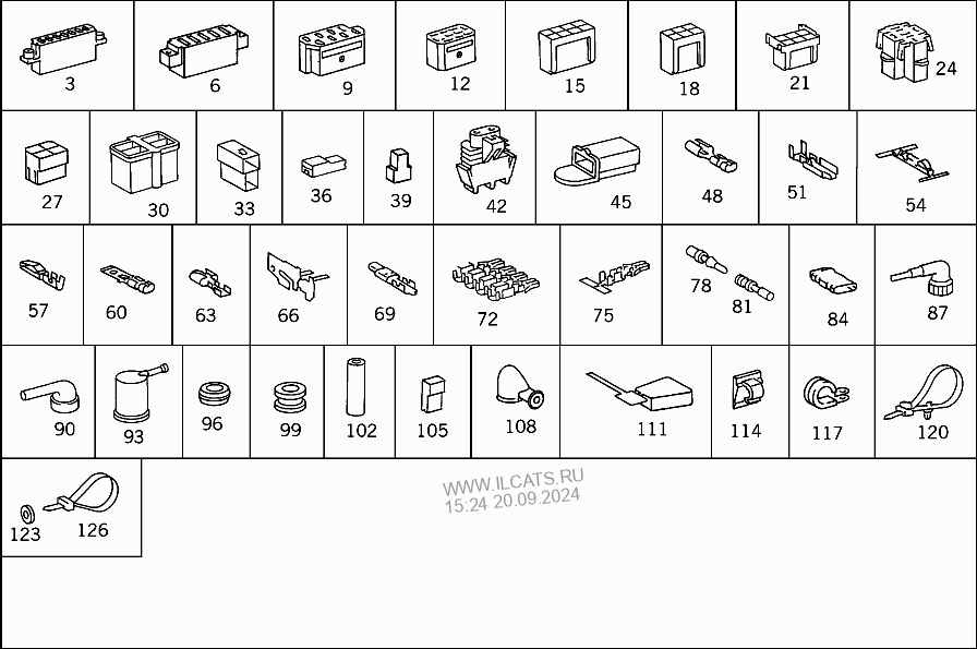 Parts contact