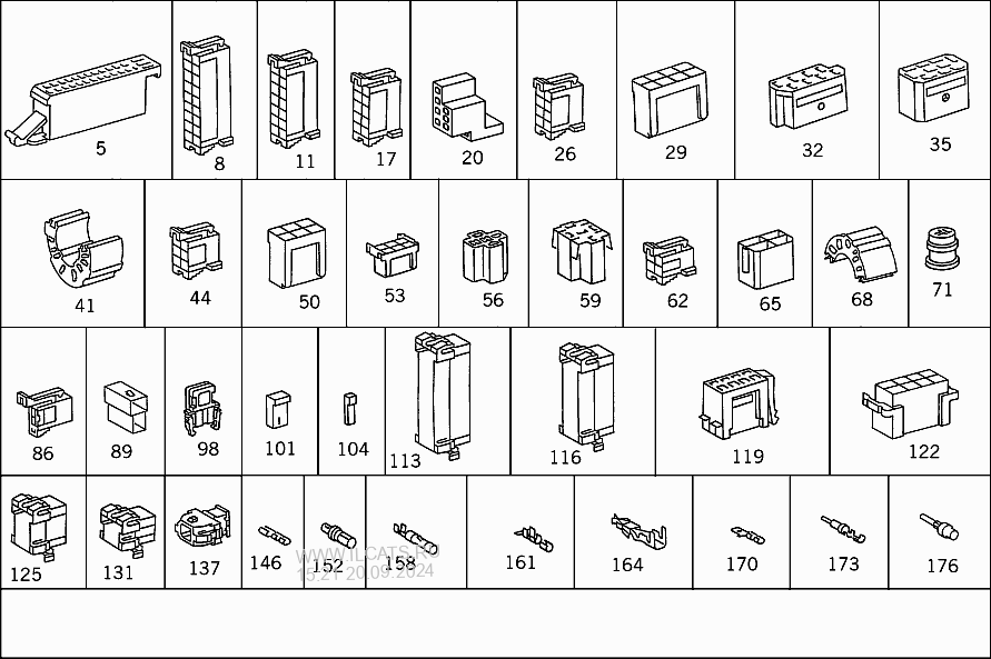 Parts contact