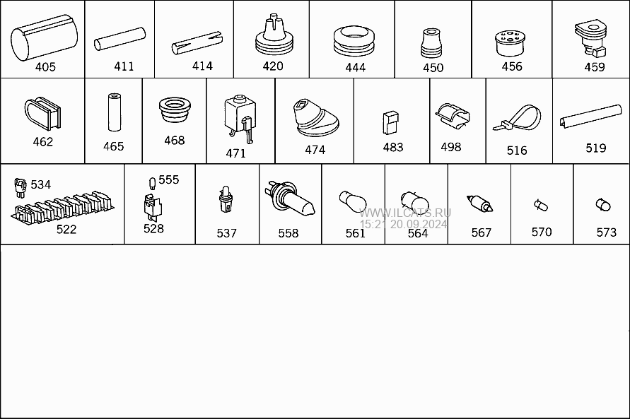 Parts contact