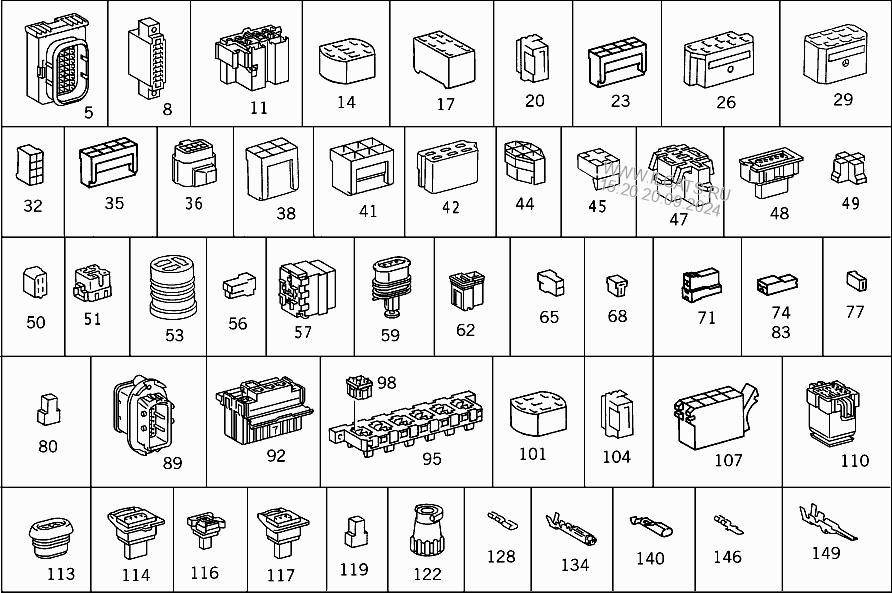 Parts contact