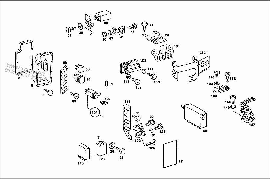 Mercede S420 Fuse Box - 88 Wiring Diagram