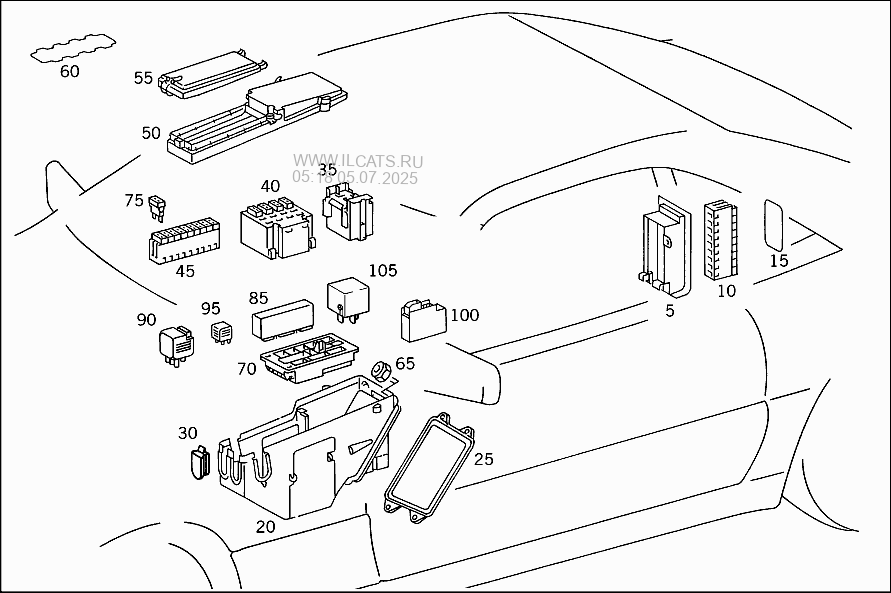 Mercede 280sl Fuse Box Diagram - Wiring Diagrams