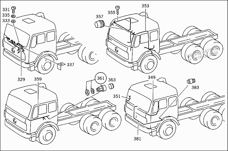 APPARATUS CASE AND CONTROL UNITS MERCEDES GL 320 CDI 4MATIC / GL 350 ...
