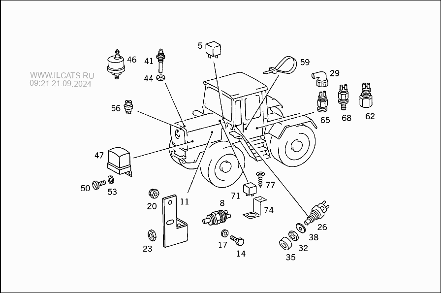 Mounting parts