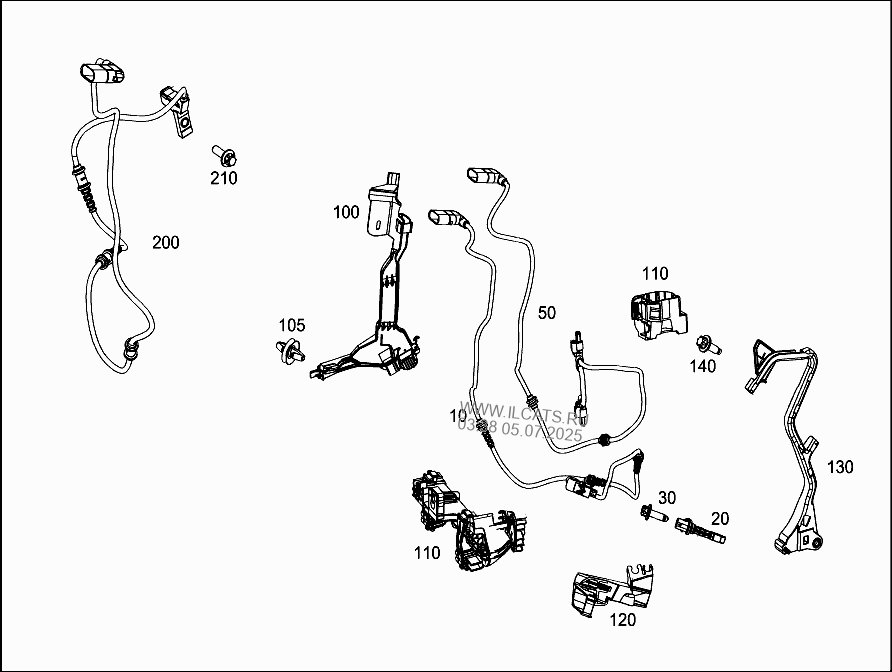 Mercede E200 Wiring Diagram