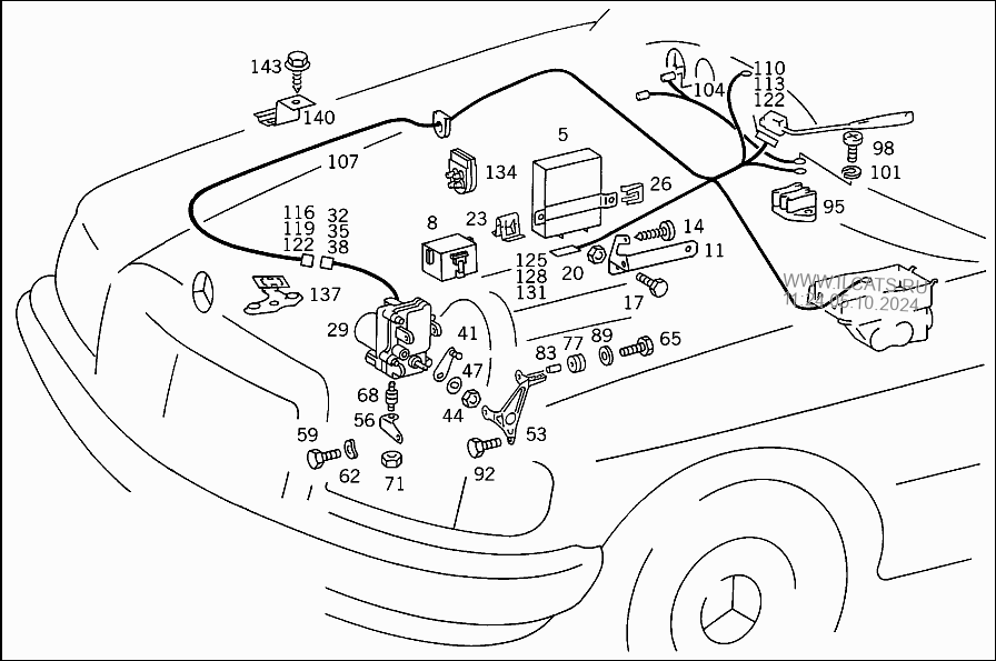 Не работает кикдаун мерседес w220