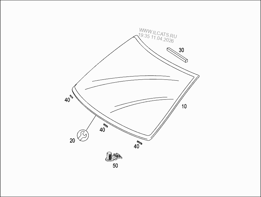 Схема лобового стекла. A2106710397. A9016710115. Запчасть a2106710397. 2476871w076580 схема лобового стекла.