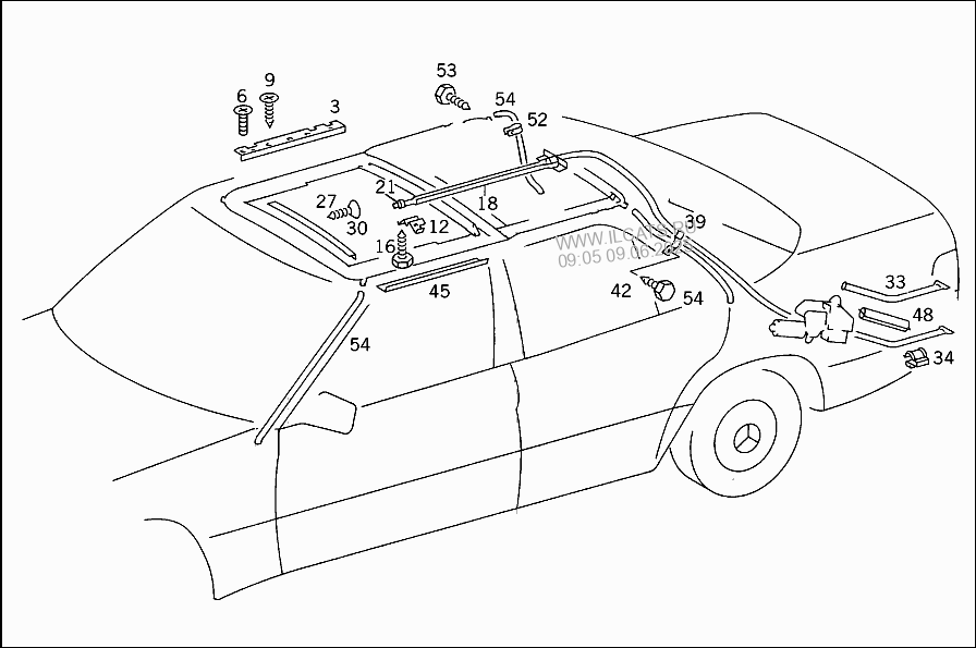 Мерседес w220 не открывается люк