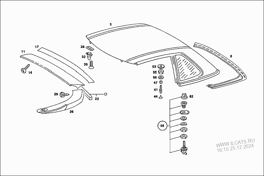 Mercedes R107 Parts Catalogue | Reviewmotors.co