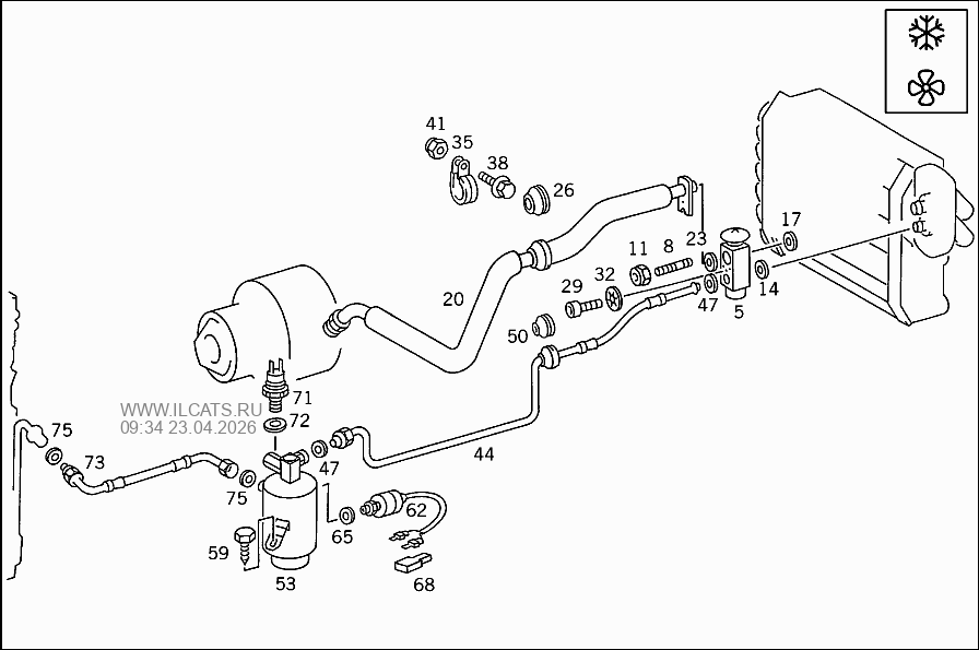Мерседес вито 638 схема - фото