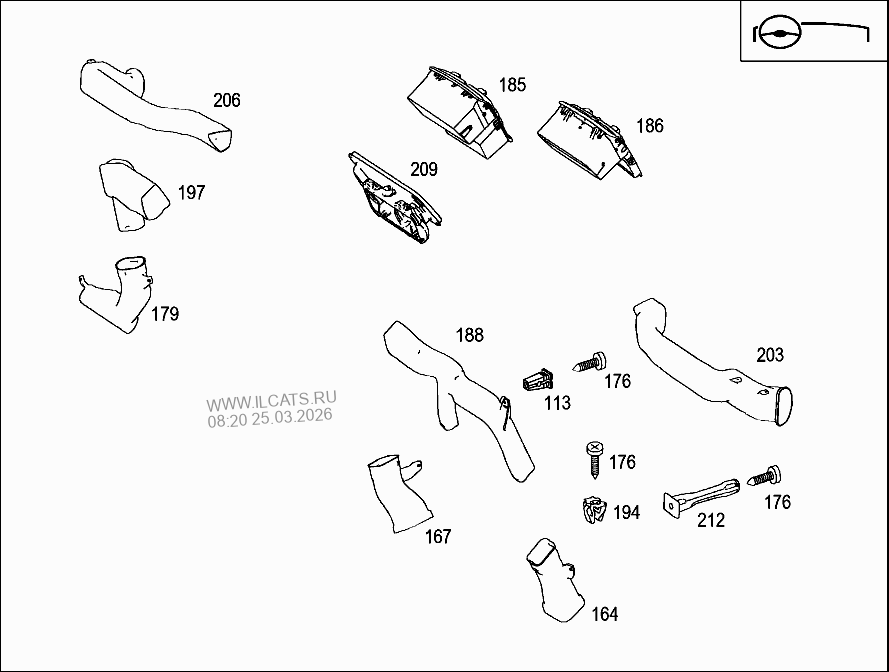 ПРОКЛАДКА ТРУБКИ ХЛАДАГЕНТА MERCEDES 600 SEL V12 JAPAN; S 600 JAPAN ...
