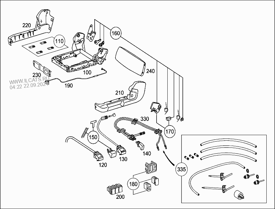 Схема подключения пневмосиденья исри