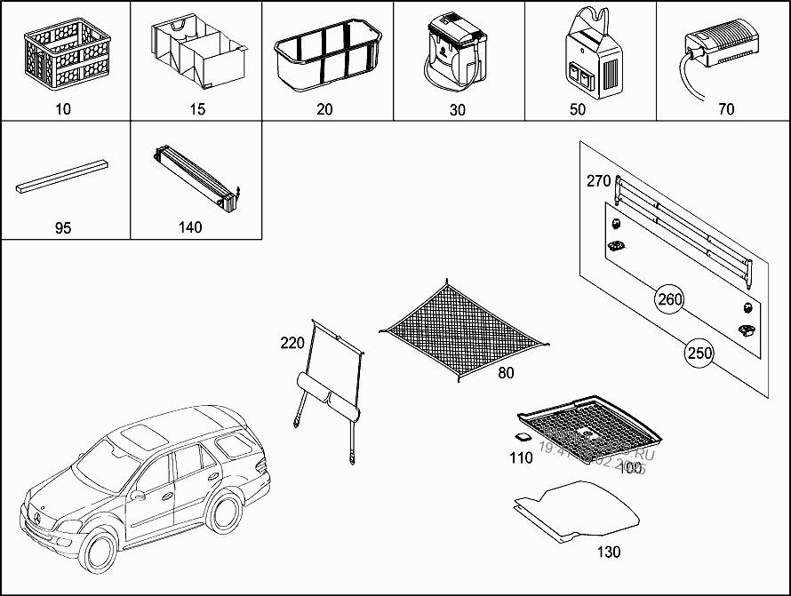 Отделка багажника карпетом