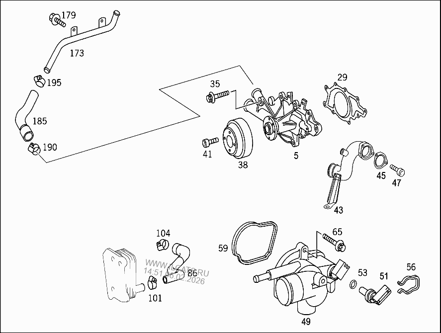 P026e71 мерседес активация насоса охлаждающей жидкости имеет нарушение P026e71 мерседес активация насоса охлаждающей жидкости имеет нарушение