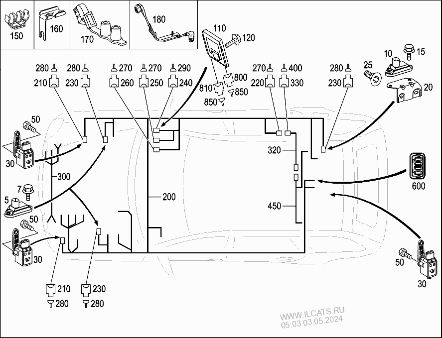 Mercede E200 Wiring Diagram