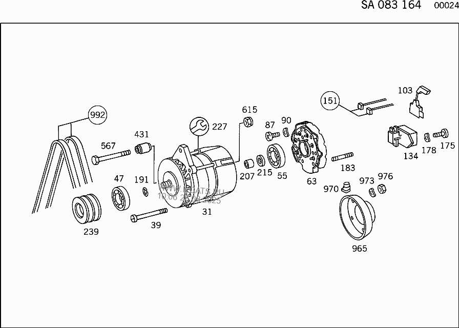 Alternator Mercedes 1619 S Nbsp