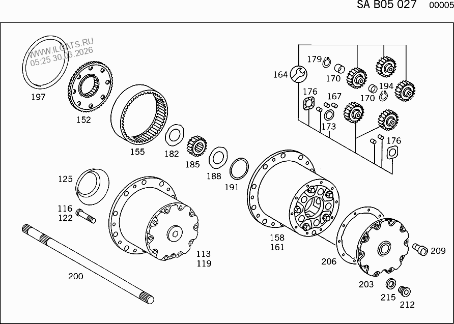 TRANSMISSION,CONTROL,FRAME,REAR AXLE,WHEELS,PROPELLER SHAFT,BRAKE ...