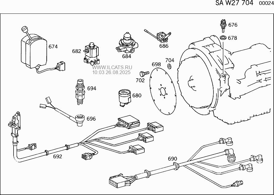 Automatic Transmission Mercedes 1524 Nbsp