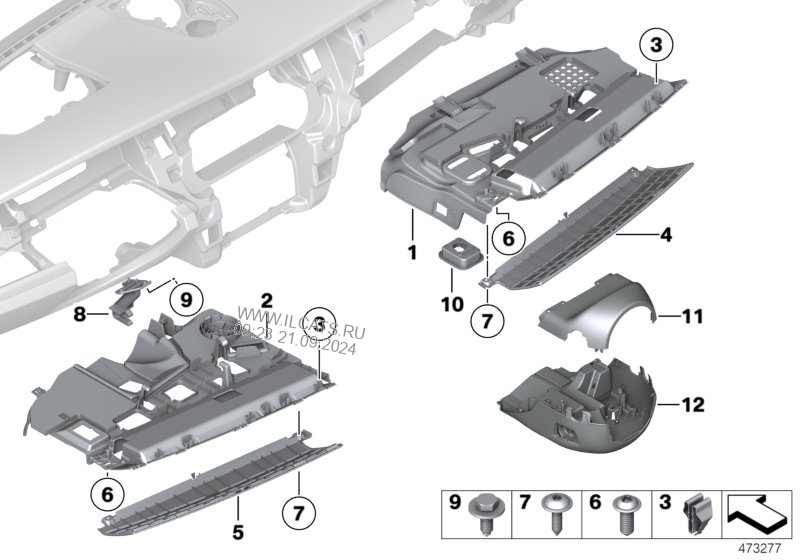 Mounting parts