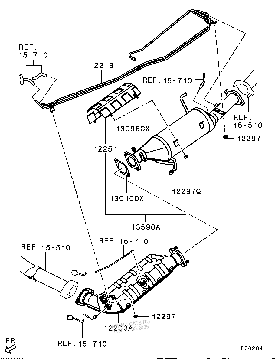 Exhaust Manifold Mitsubishi Pajero Montero Eur Nbsp B603n6a8a