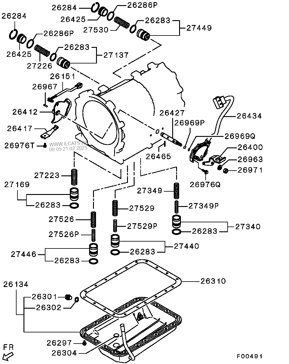 A T Case Mitsubishi Pajero Montero Sport Eur Mmth Nbsp C603r504d