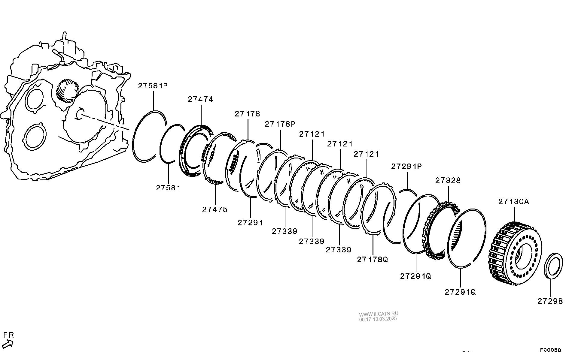 A T Clutch Mitsubishi Outlander Eur Nbsp B60ab509a