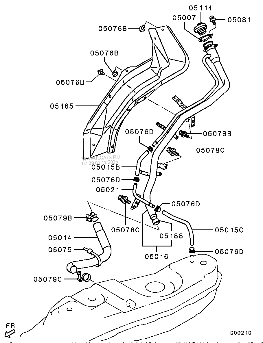 FUEL TANK MITSUBISHI PAJERO/MONTERO (G.EXP)&(B803N2A8A)