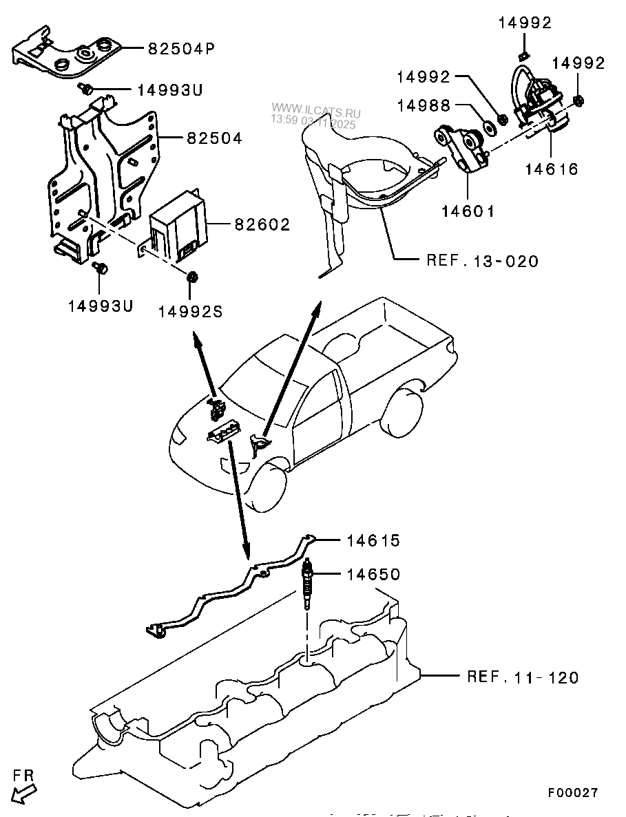 GLOW PLUG & RELAY MITSUBISHI L200,L200 SPORTERO(G.EXP/MMTH)&(C803L005D)