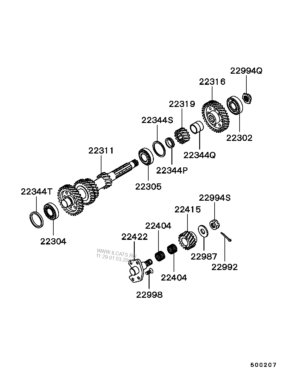 M T Gear Mitsubishi L200 G Exp Mmth Nbsp C803b0a6d