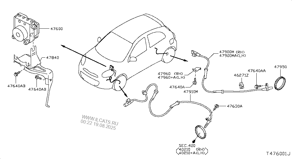Anti Skid Control Nissan Micra Inn Make
