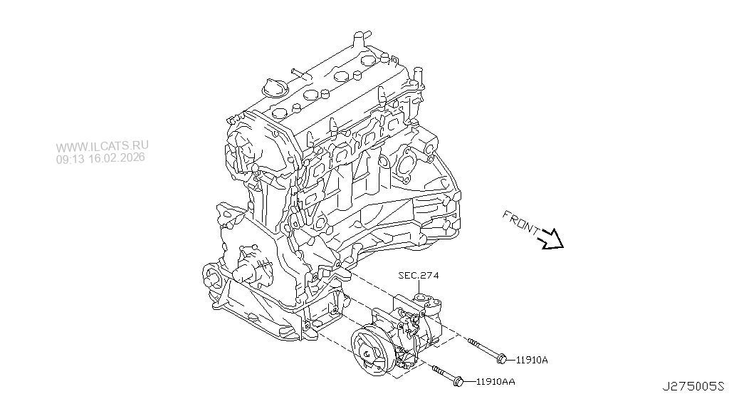 АККУМУЛЯТОР И КРЕПЛЕНИЕ NISSAN XTRAIL