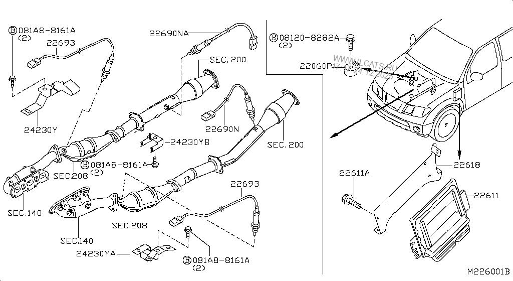 ENGINE CONTROL MODULE NISSAN PATHFINDER