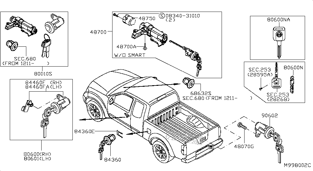 EXHAUST & COOLING NISSAN NAVARA