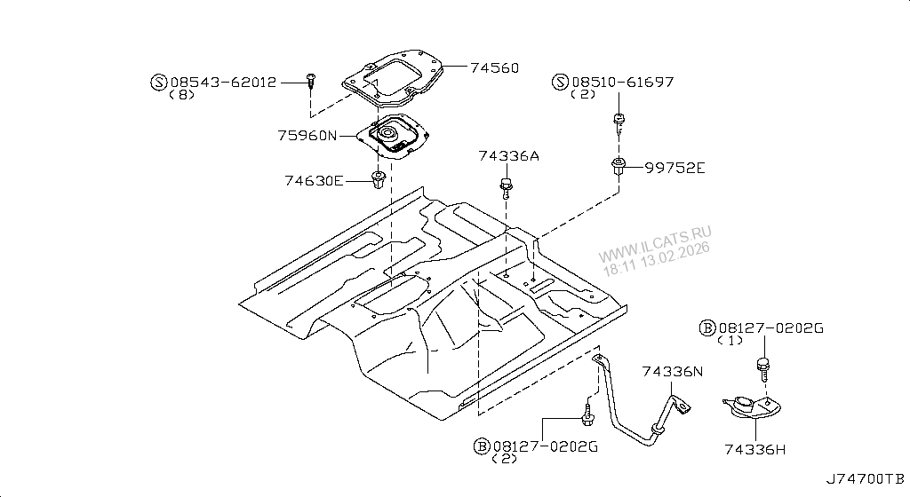 TRANSMISSION CASE & CLUTCH RELEASE NISSAN NP300 SAF MAKE