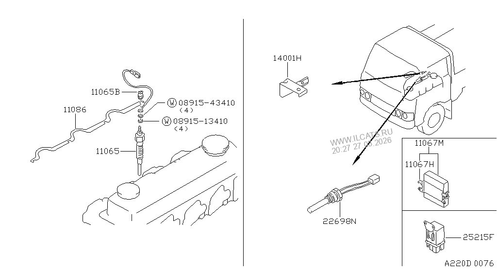 Ниссан кабстар схема переключения передач - фото