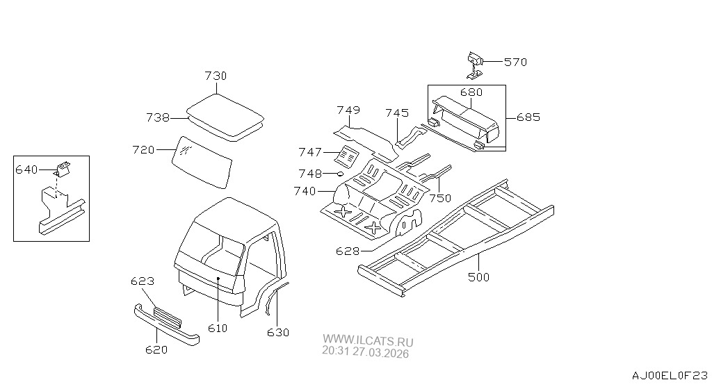 Ниссан кабстар схема переключения передач - фото