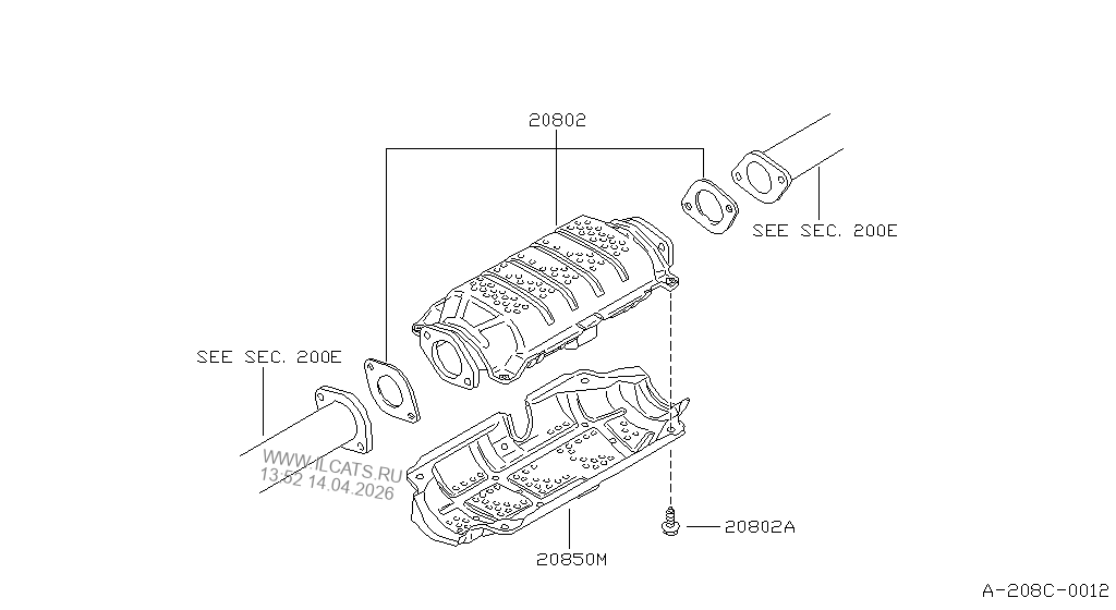 Ниссан атлас схема