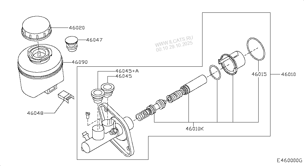 BRAKE MASTER CYLINDER NISSAN MICRA