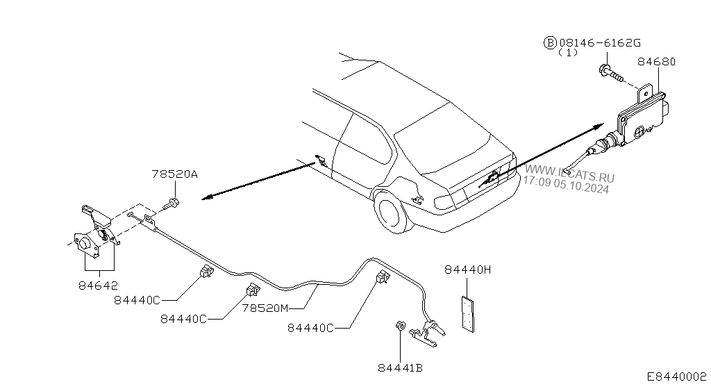Ниссан примера р12 не открывается багажник - 92 фото