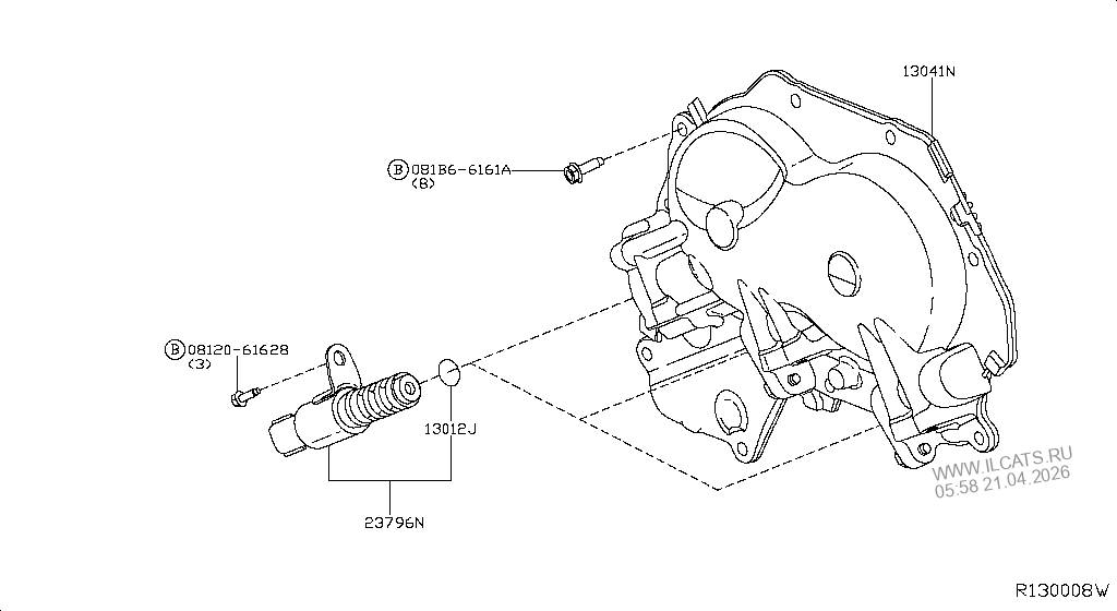 Схема деталей кузова ниссан мурано - фото