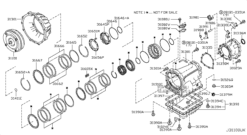 COOLING UNIT NISSAN PATHFINDER