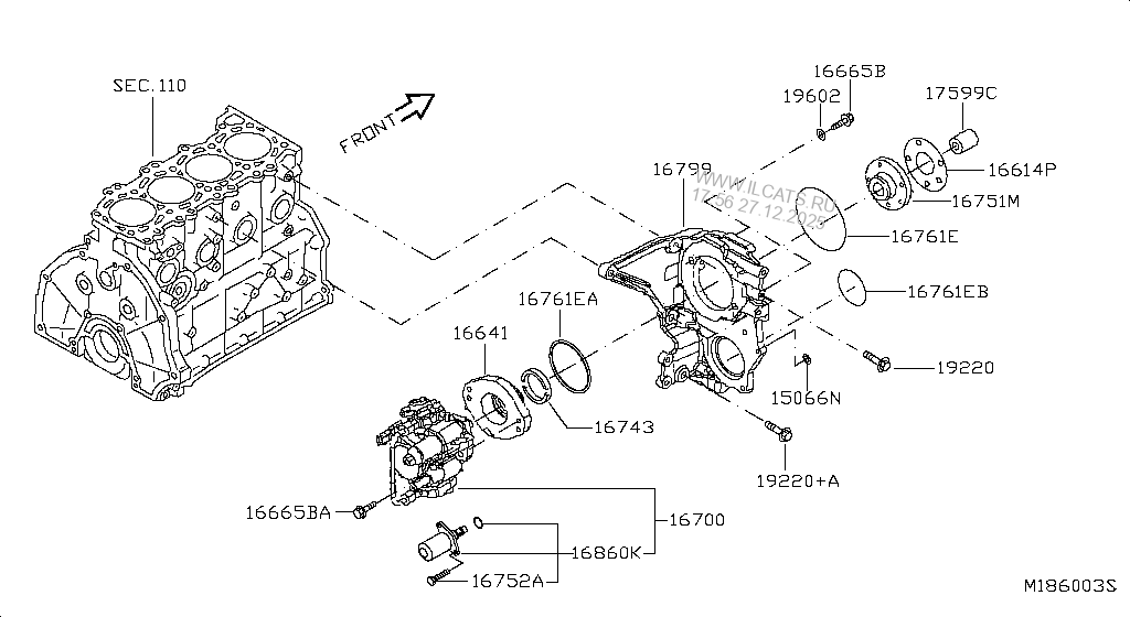 FUEL INJECTION PUMP NISSAN CABSTAR