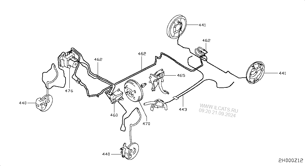 Замена тормозных трубок ниссан альмера н15 - 96 фото