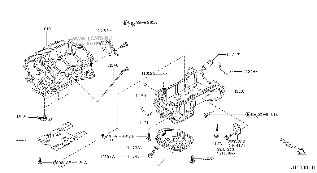 Power Train Nissan Murano