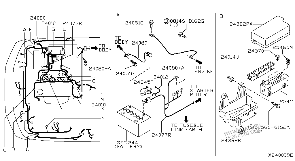 WIRING NISSAN NP300 PICKUP