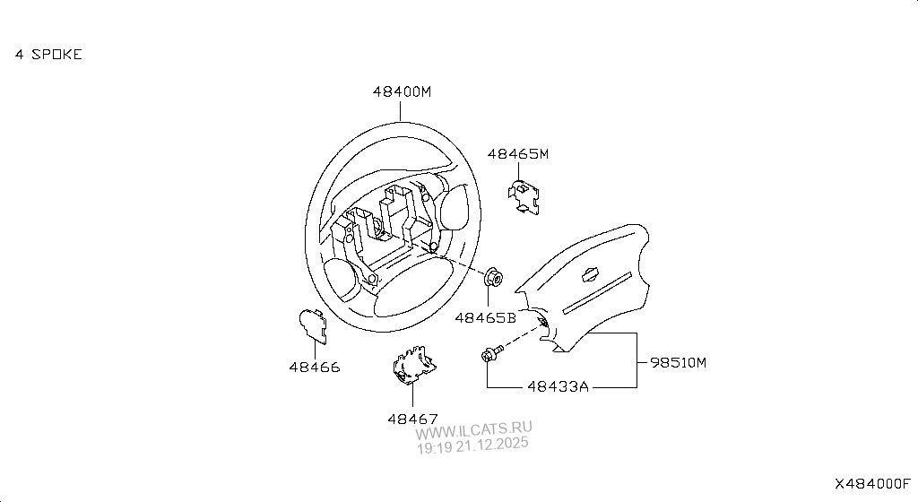 STEERING WHEEL NISSAN NP300 PICKUP
